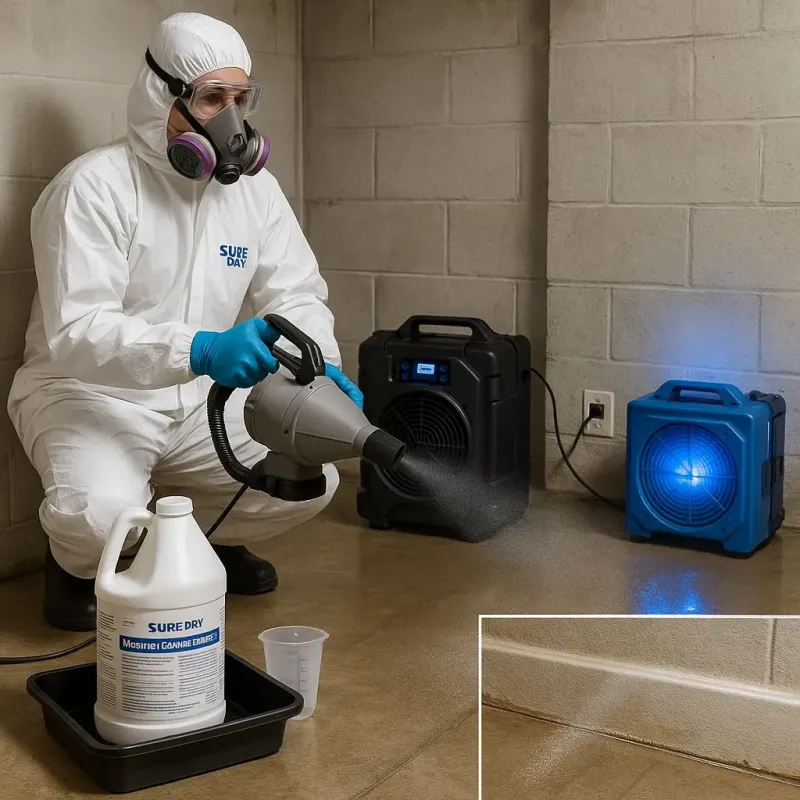 Sanitization and Odor Removal process in Arvada, CO