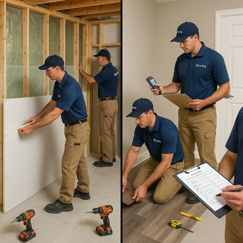 Repairs and Reconstruction process in Arvada, CO